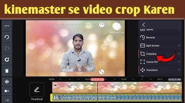 Kinemaster me Video Crop kaise kare | How to crop video in Kinemaster video editor | Video Cropping