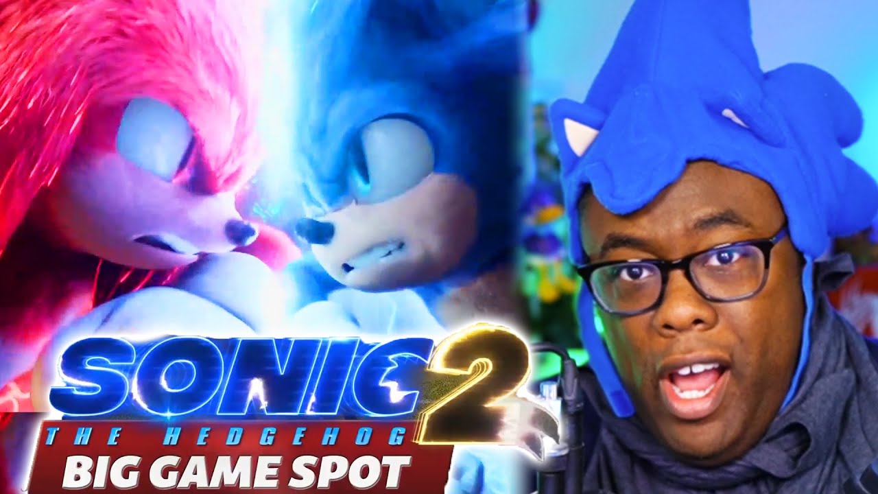 Sonic the Hedgehog 2 movie final trailer and throwback poster