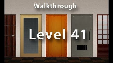 DOOORS - Level 41 Answer