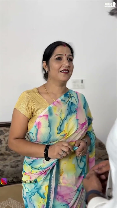 Saas aur Damad ka Pyaar | watch till end 🤦‍♀️ #viral #shorts #akhiporwal | Akhi Porwal