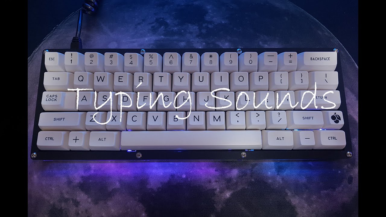 [Typing Sounds] Acrylic Custom Keyboard | Hako true+Box royal