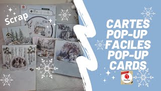 CARTES POP-UP FACILES #cardmaking #craftideas #popup #popupcard @Decotimecrafts 