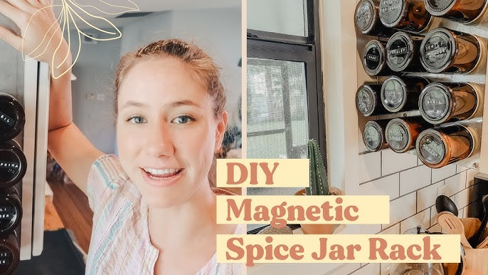 DIY Spice Jar Organization - Jaylynn Little