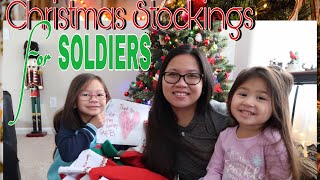 CHRISTMAS STOCKINGS FOR SOLDIERS | VLOGSMAS 2020 | ItsSarahG T