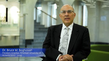 Dr. Bruce Boghosian’s Message for the AUA 30th Anniversary Celebration