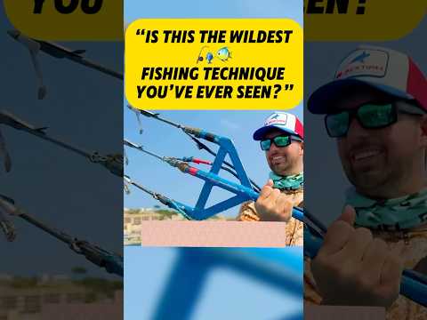 🎣🐟“Is this the wildest fishing technique you’ve ever seen?”