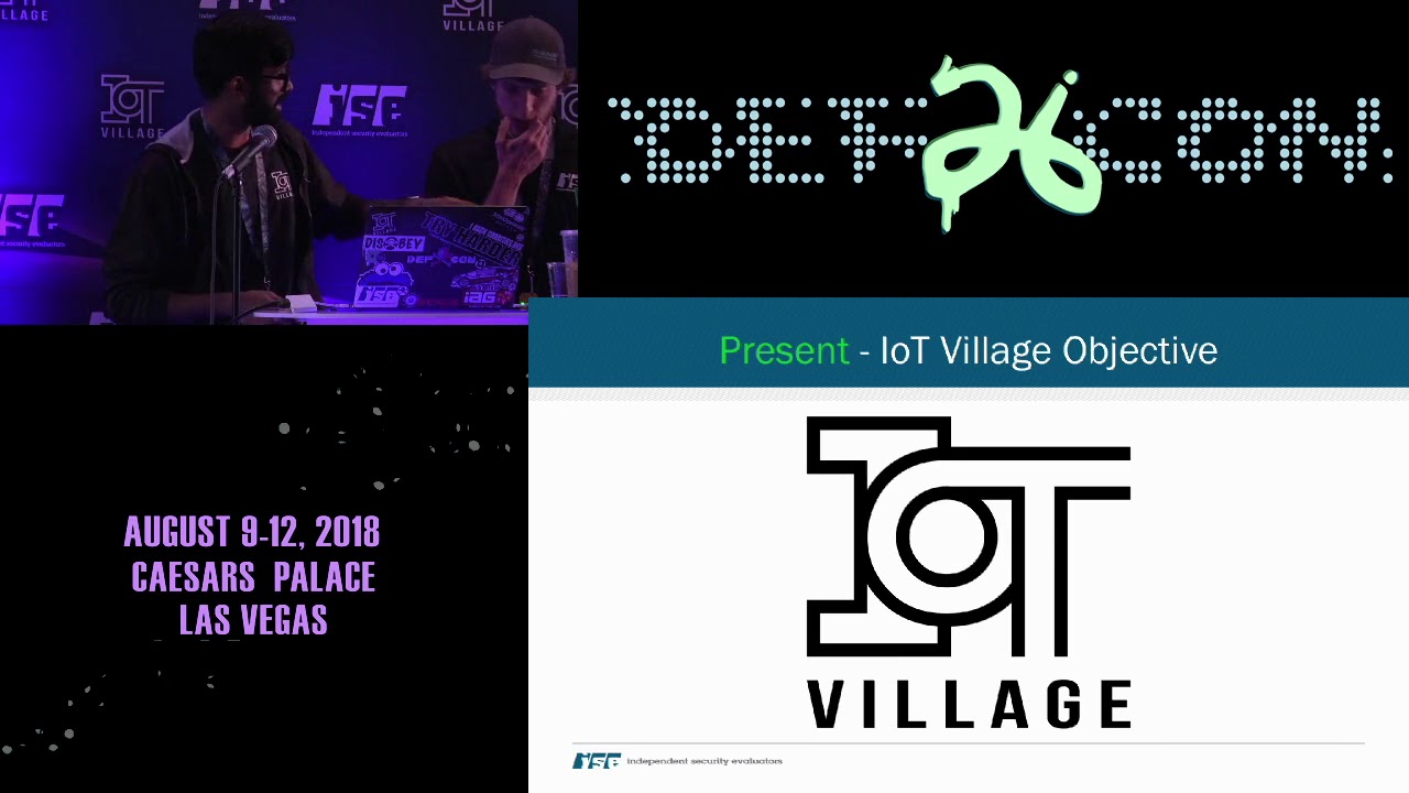 DEF CON 26 IoT VILLAGE - Ramgattie and Holcomb - IoT Village Keynote The Road To SOHOpelessly Broken