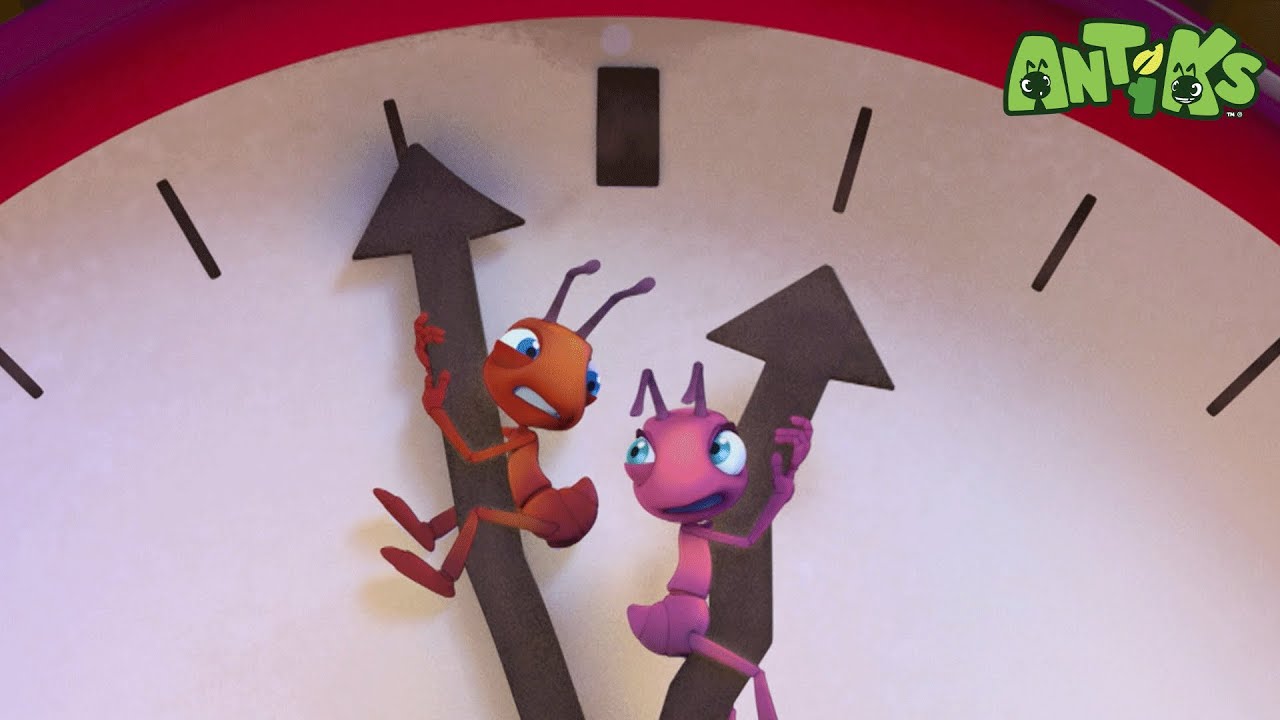 O tempo que nos resta 🤣⌚ ANTIKS BRASIL | Desenhos Animados Engraçados para Crianças