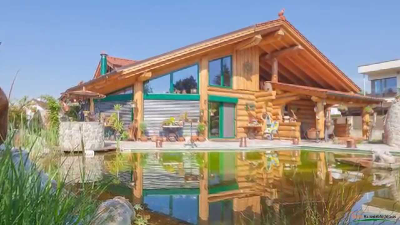 Naturstammhaus tv blockhaus in steyregg