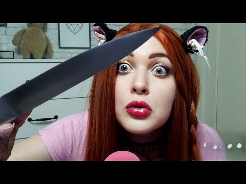 АСМР 👏🏻 Самый быстрый МАССАЖ ЛИЧИКА от ПуК-ПуК и Кеши 🔪 ролевая игра ASMR быстрый шепот 100% мурашки