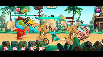 Island 22 Level 2 Dino Bash Travel Thru Time | iOS/Android