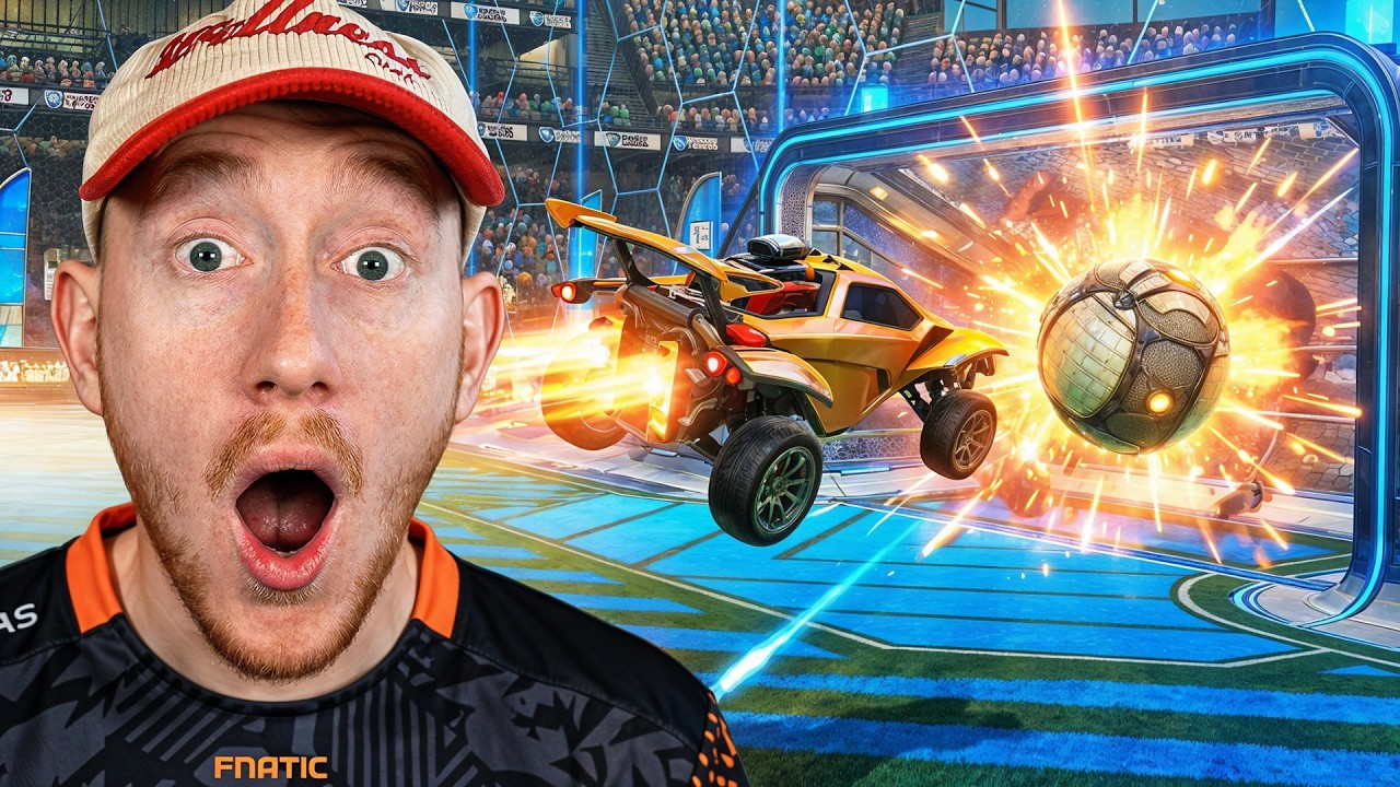 Мы играли в Rocket League с комментариями киберспортивных событий.