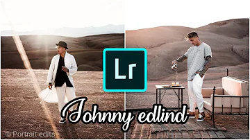 How to edit like Johhny Edlin - @johnnyedlin Lightroom mobile tutorial Portrait editz