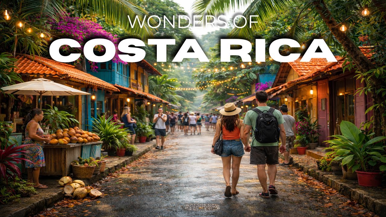Wonders Of Costa Rica | The Best Places In Costa Rica | Travel Video 4K!