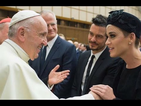 Video: Katy Perry y Orlando Bloom visitaron el Vaticano