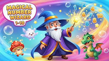 Magical Number Wizard 1–10 | Fun Counting Adventure for Kids | Animagic Studio