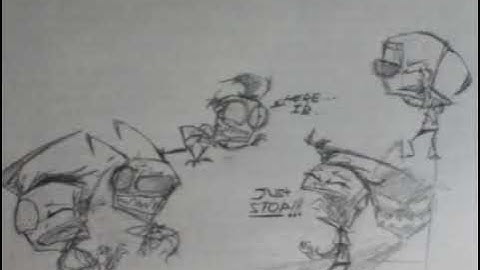 My Demons//Invader Zim IB Au//Tribute