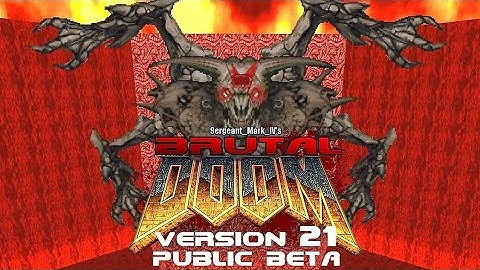 Brutal Doom v21 #7 (map of chaos) - D-touch gameplay