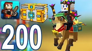 Pixel Gun 3D - Gameplay Walkthrough Part 200 - New Year Lottery (iOS, Android)