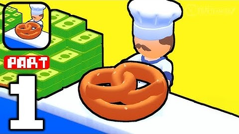 Perfect Pretzel - Gameplay Walkthrough Part 1 Becoming a Pretzel Maker (iOS,Android)