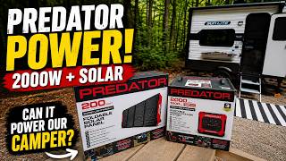 Predator 2000W Power Station + 200W Solar Panel | Unboxing & Real-World Test