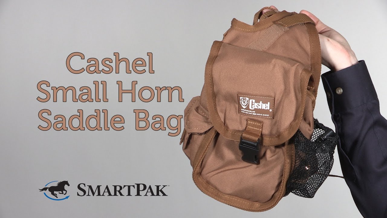 Cashel Small Horn Saddle Bag Review - YouTube