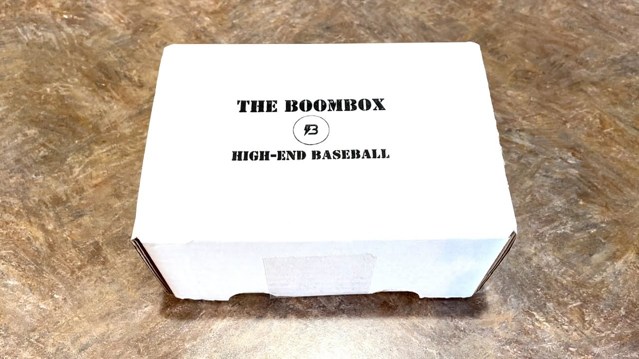 OPENING THE JANUARY 2021 HIGH END BASEBALL CARD BOOMBOX!