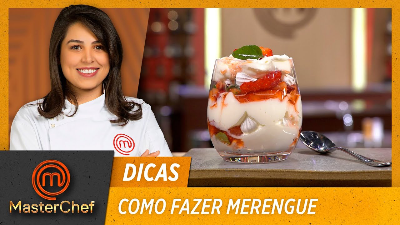 COMO FAZER MERENGUE com Raissa Ribeiro | DICAS MASTERCHEF | MasterChef Brasil