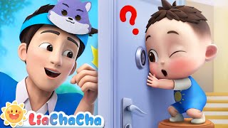 Knock Knock, Who's at the Door | Safety Tips for Kids | LiaChaCha Nursery Rhymes & Kids Songs