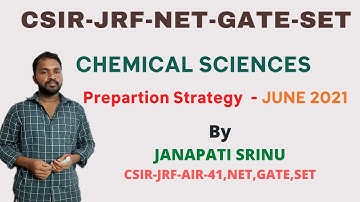 CSIR Chemical sciences exam preparation | How to prepare CSIR NET Exam| CSIR JUNE 2021 | STRATEGY