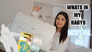 WHAT'S IN MY BABY HOSPITAL BAG | SOPHIA GRACE