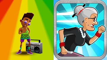Subway Surfers Funk Outfit vs Angry Gran Run