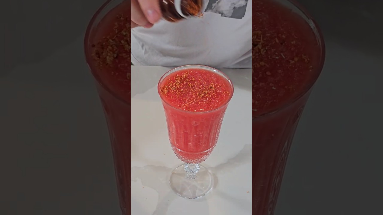Watermelon 🍉 Cooler with Tijan #shorts #foodie