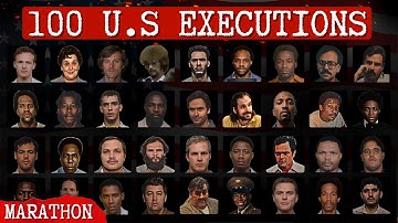 The first 100 people EXECUTED in the U.S : their crimes, last meals, and final words.