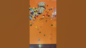 reverse #reverse #asmr #satisfying #beads #reversebeads #dominomarble #reversevideo #shorts