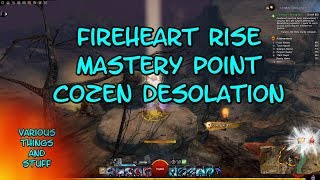 Guild Wars 2 Fireheart Rise Mastery Point Cozen Desolation