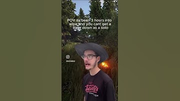 POV It’s 3 hours into wipe and you can’t get a solo base down🤧🤧😭#rust #rustmemes #rustgame #fyp