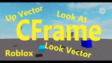 Roblox CFrame Look At, Up Vector, Look Vector (Roblox Studio Tutorial Beginners Series) (B005)