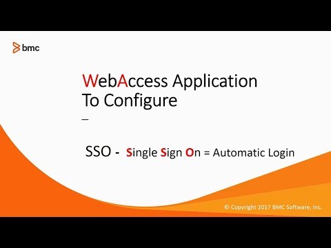 Control-D/WebAccess - Configuring Single Sign On Automatic Login