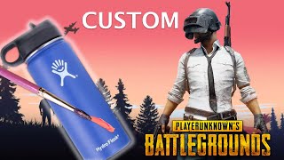 Custom Hydro Flask | PUBG Edition