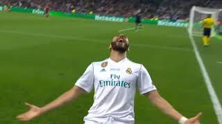 Real Madrid Liverpool Benzema Gol 2018