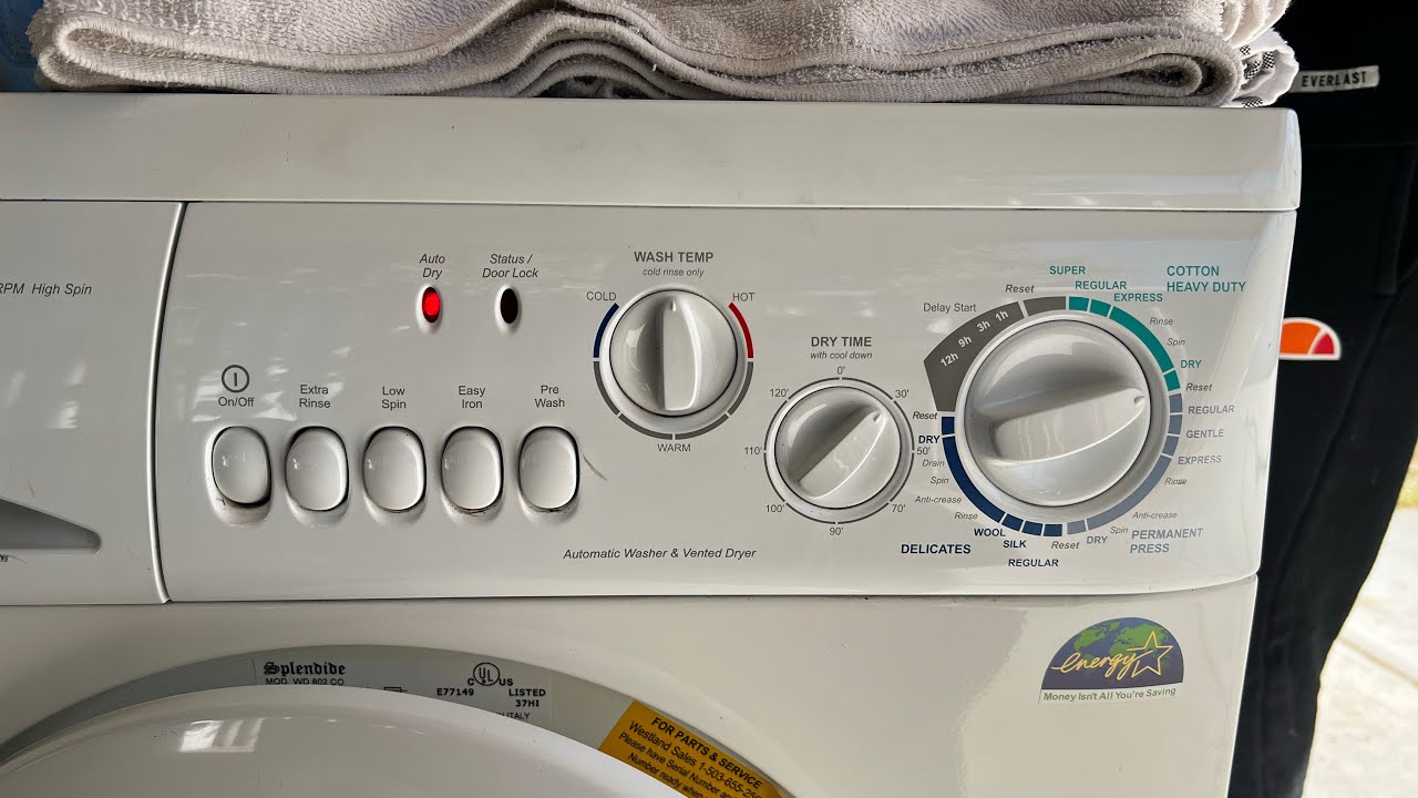 Splendide 2000s washer/dryer combo for RV or small apartment - appliances -  by owner - sale - craigslist