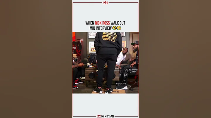When Rick Ross walk out mid interview 🤣🤣