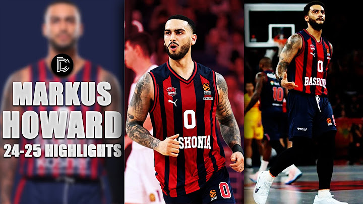 Markus Howard HIGHLIGHTS 24-25 SEASON 🔥 The Most Explosive Scorer in Europe?! 🕵️⭐