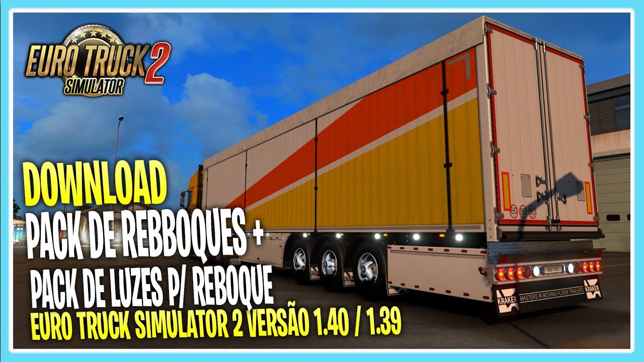 Mod de Caminhão e Reboques Para o Euro Truck Simulator 2