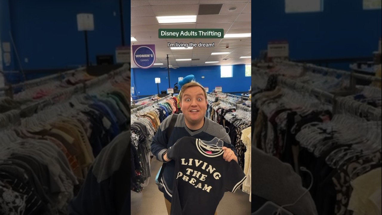 Disney Adults Thrifting!