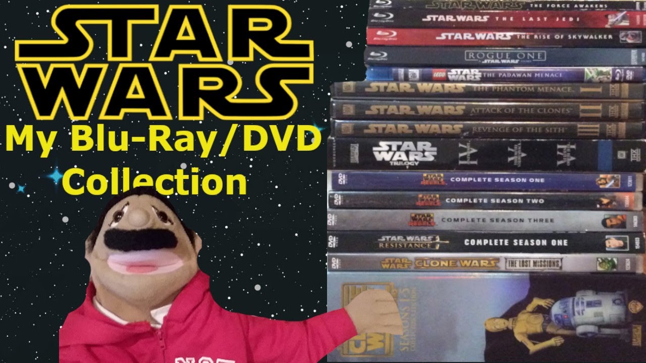 my star wars dvd collection