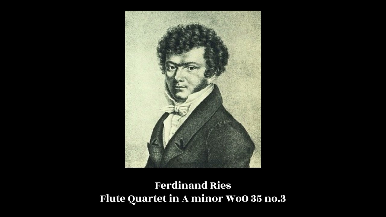 Ferdinand Ries - Flute Quartet in A minor WoO 35 no.3