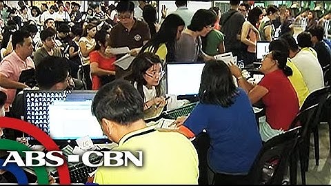Last-minute goers expected at Comelec registration centers