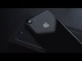 Распаковка iPhone7 Jet Black - первые впечатления